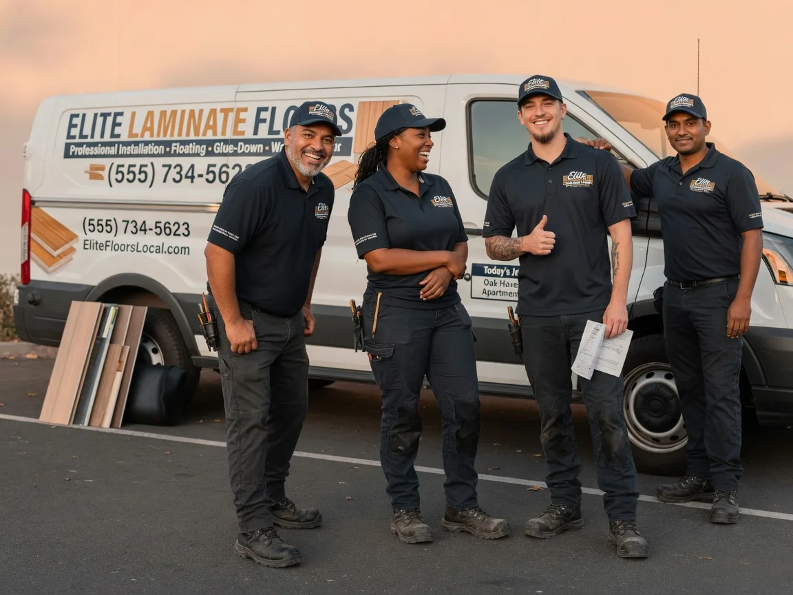 Laminate flooring installation company in Polk City, IA